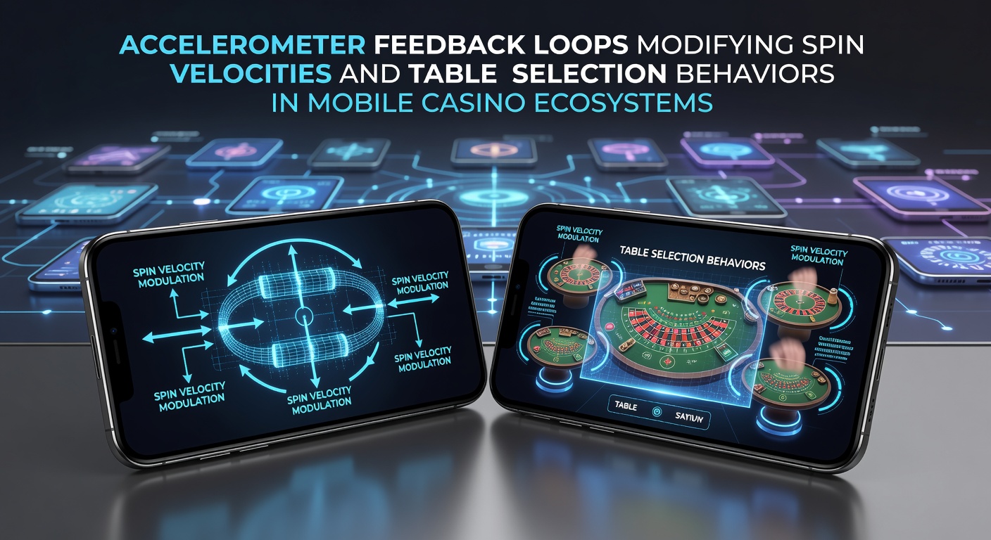 Mobile Geräte mit integrierten Beschleunigungssensoren in Casino-Apps