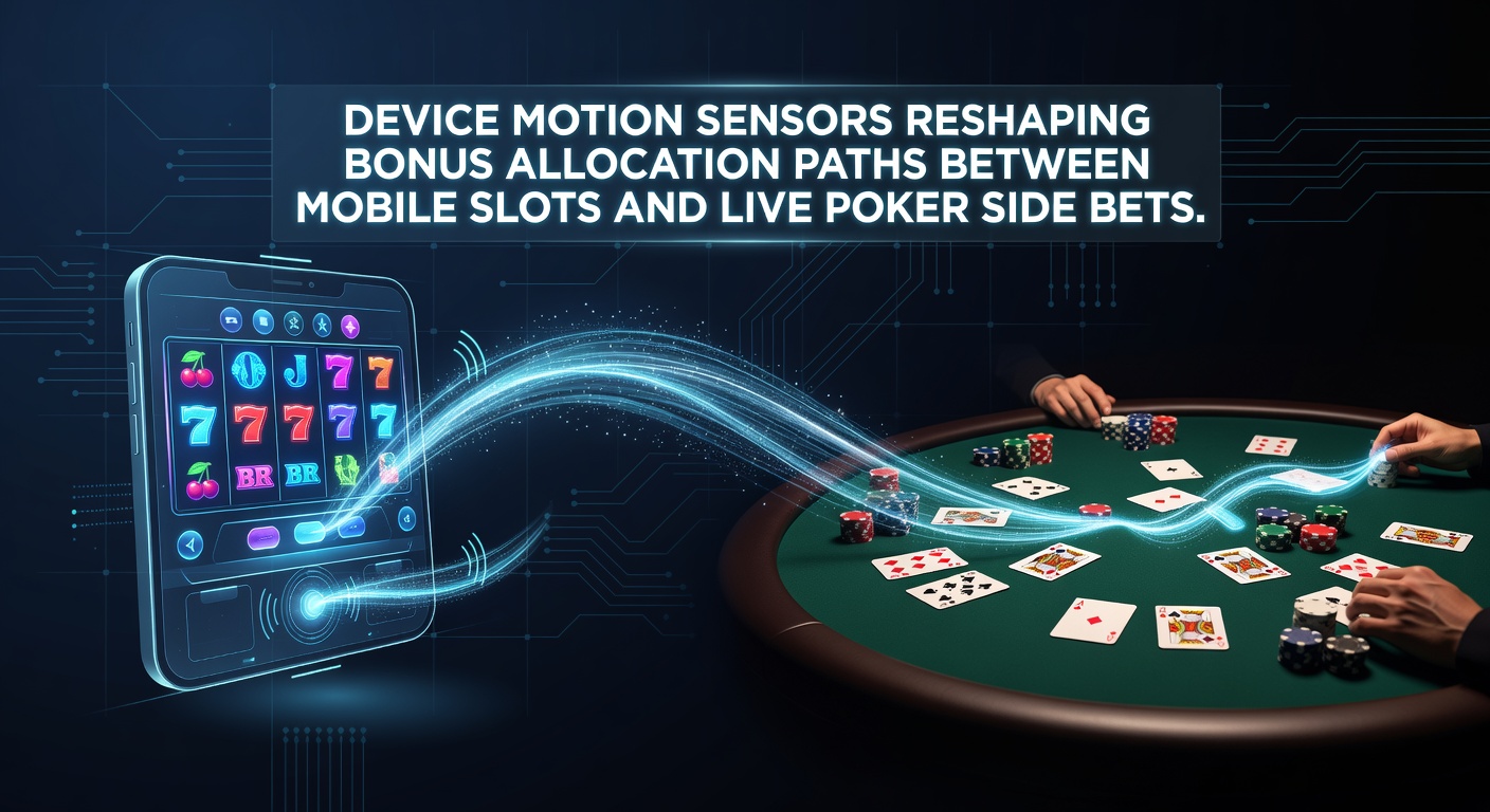 Darstellung von Bewegungsensoren in mobilen Geräten bei Casino-Spielen mit Fokus auf Slots und Poker