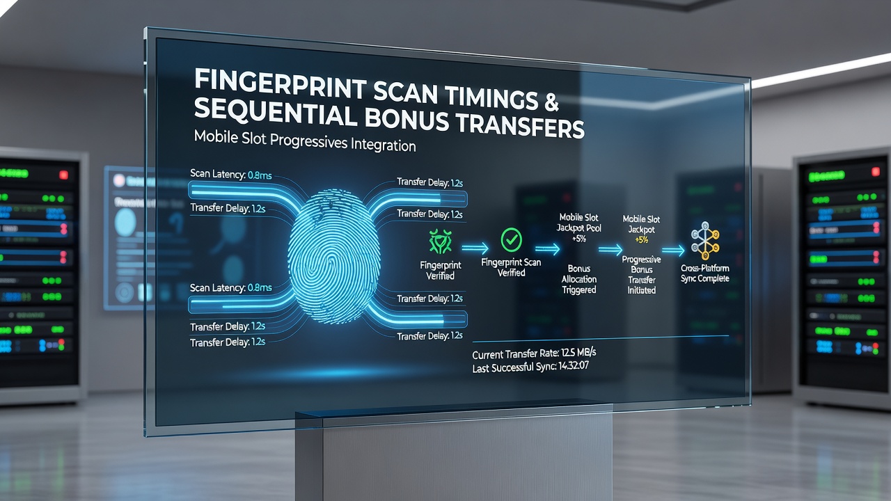 Detailansicht einer Live-Roulette-Oberfläche mit Bonus-Transfer-Indikator nach Fingerprint-Scan