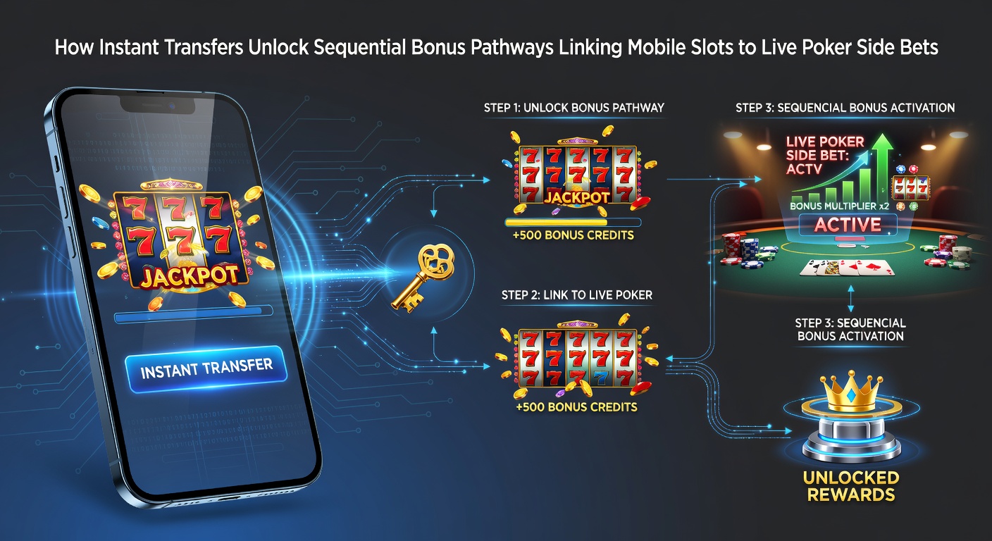Mobile Slots und Live-Poker-Nebenwetten mit sofortigen Transaktionen verbunden