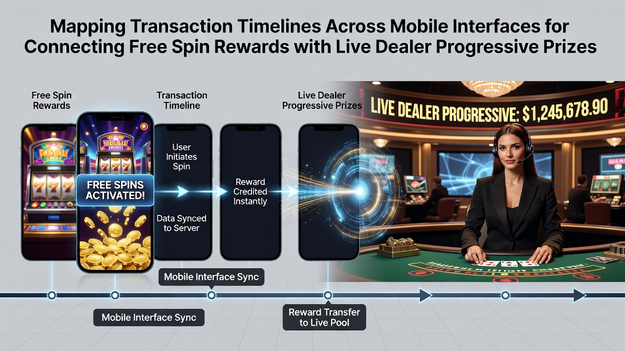 Mobile Transaktionsflüsse zwischen Free Spins und Live-Dealer-Jackpots
