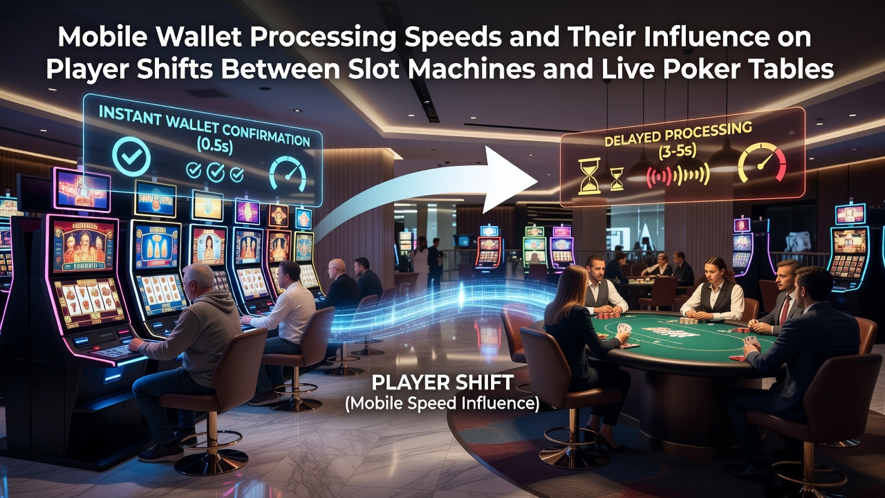 Mobile Wallet Verarbeitungsgeschwindigkeiten in Casino-Apps