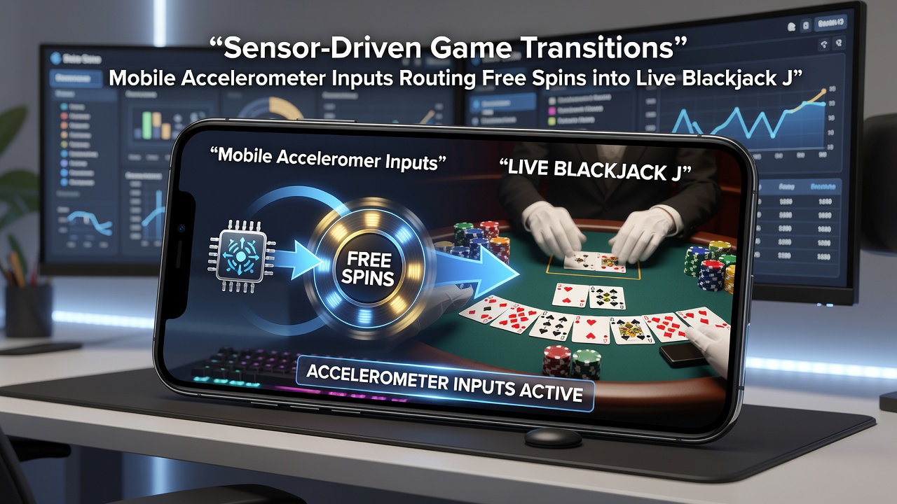 Visualisierung von Sensor-gesteuerten Übergängen zwischen Free Spins und Live-Blackjack-Jackpots mit mobilen E-Wallets
